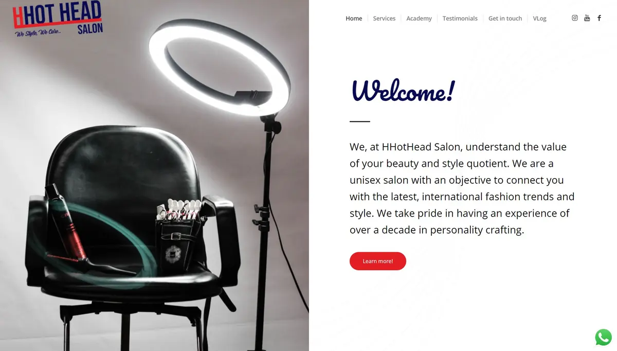 Hothead brand website home page